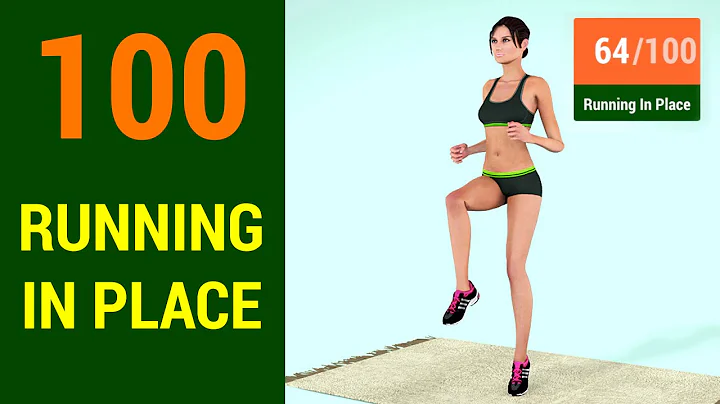 100 Running In Place Challenge [At Home Cardio & W...