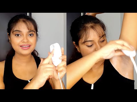 Braun Silk Epil 1/1170 Epilator REVIEW + Live DEMO of Underarm Hair Removal using Epilator