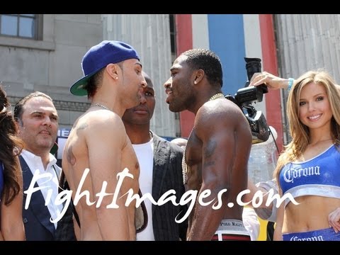 *RAW & UNCUT* Paulie Malignaggi VS. Adrien Broner Official Weigh-In (FIGHTiMAGES.COM)