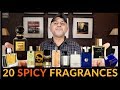 Top 20 SPICY Fragrances | My Favorite WARM SPICY Fragrances 🌶🌶🌶