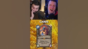 They Made Hearthstone Into A Card