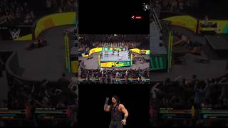 Randy Orton putting Brock Lesnar through the Tables #wwe #wwe2k25 #wwelive