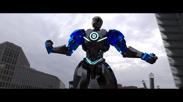 a simple robot test animation i made in eevee