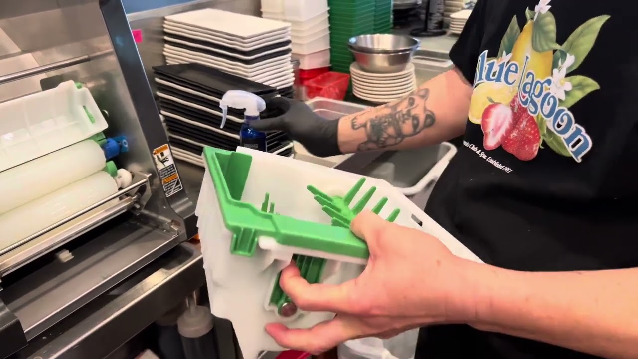 How to assemble Autec ASM865A Sushi Rice Sheet machine