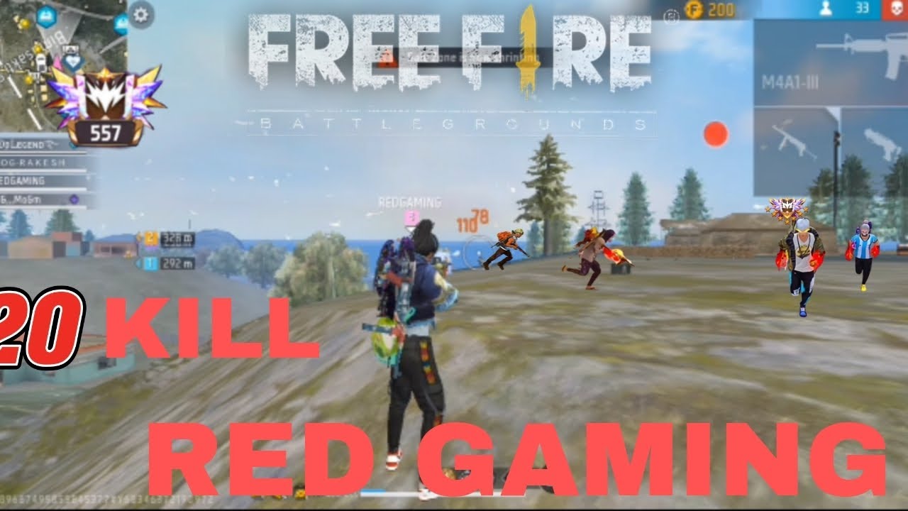 free fire new challenge video 20 kill BR rank grandmaster push # ...