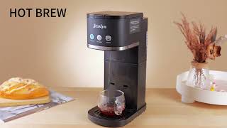 Jesslyn Single Serve Hot and Iced Coffee Maker