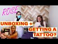 ROSE Unboxing Silver Play Button | Skin Tattoo Treatment