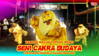 RAMPAK MACAN TOPENG IRENG SENI CAKRA BUDAYA - KRANDAN KEBONREJO SALAMAN MAGELANG