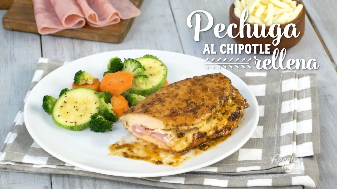 Pechuga al Chipotle Rellena YouTube