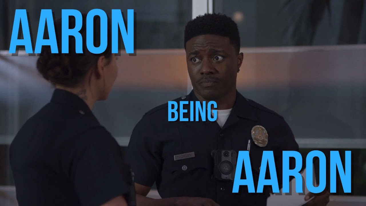 THE ROOKIE — Aaron Thorsen being Aaron Thorsen
