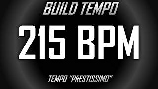 215 BPM | Metronome Click | Tempo Prestissimo