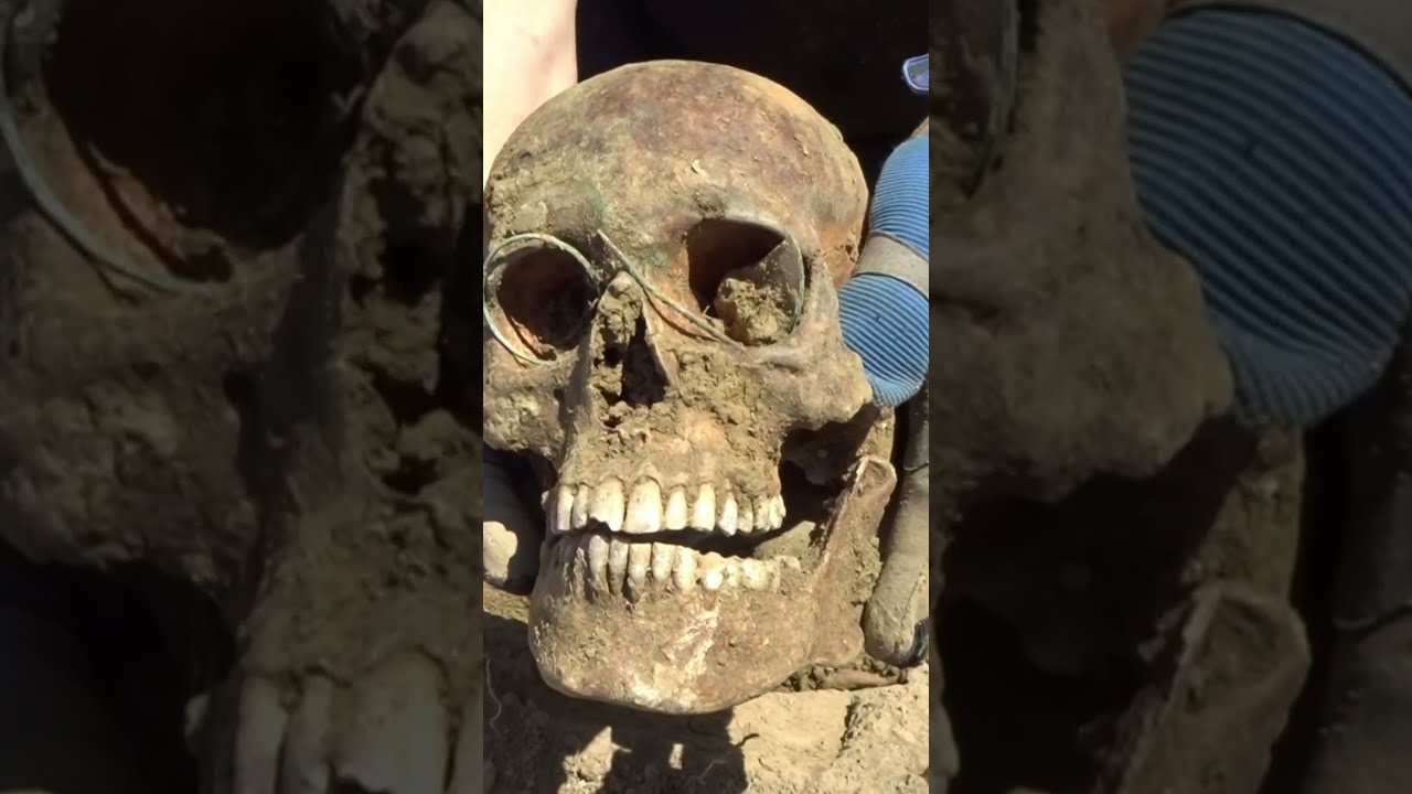 German Soldier Found Still Wearing Glasses WWII Exhumations