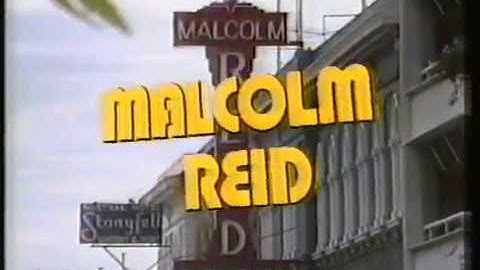Malcolm Reid furniture store Ad 1986