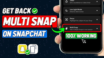 How to Get Back Multi Snap Option On Snapchat | Snapchat Multi Snap Option Missing Problem Fix 2025
