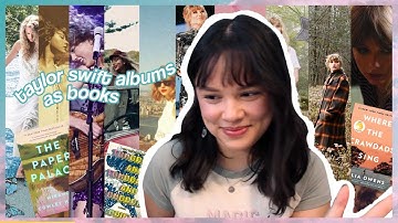 Taylor Swift albums as books! // recommending a book based on your favorite era 🎤🦋💿