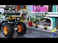 LEGO Experimental Dinosaur Catcher! STOP MOTION LEGO Velociraptor Attack | Billy Bricks Compilations