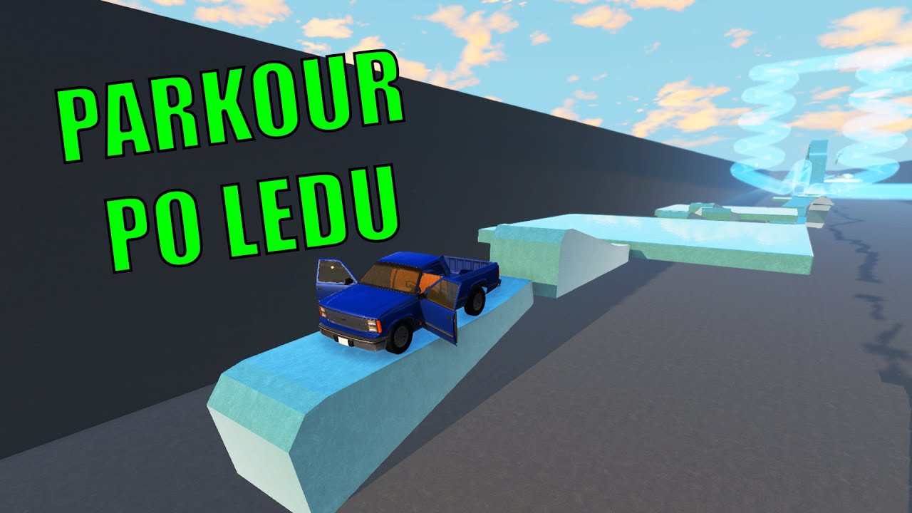 AVTO PARKOUR PO LEDU | BeamNG Drive