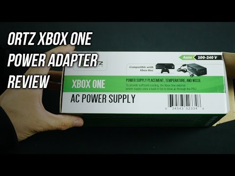Ortz Xbox One AC Power Adapter Unboxing Review