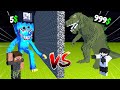 1 vs 100000 mob battle in minecraft