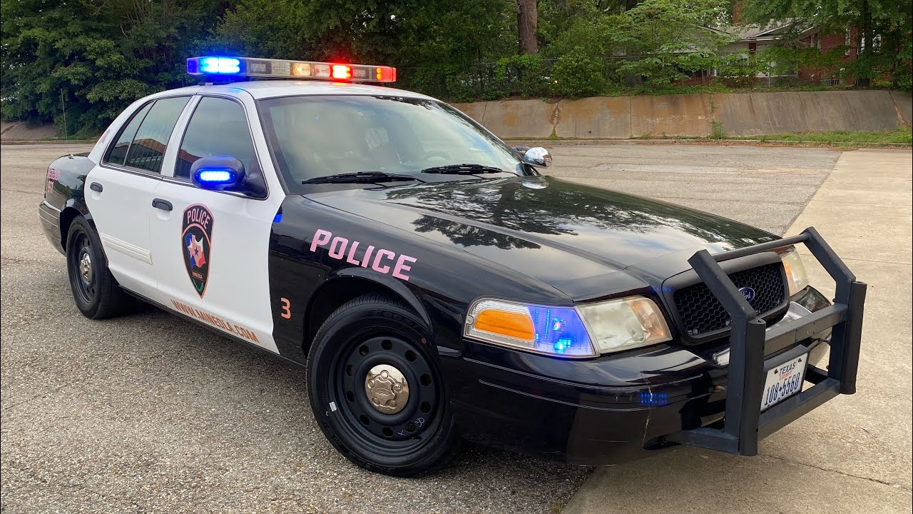Mineola Police Department Ford Crown Victoria Unit 3 YouTube