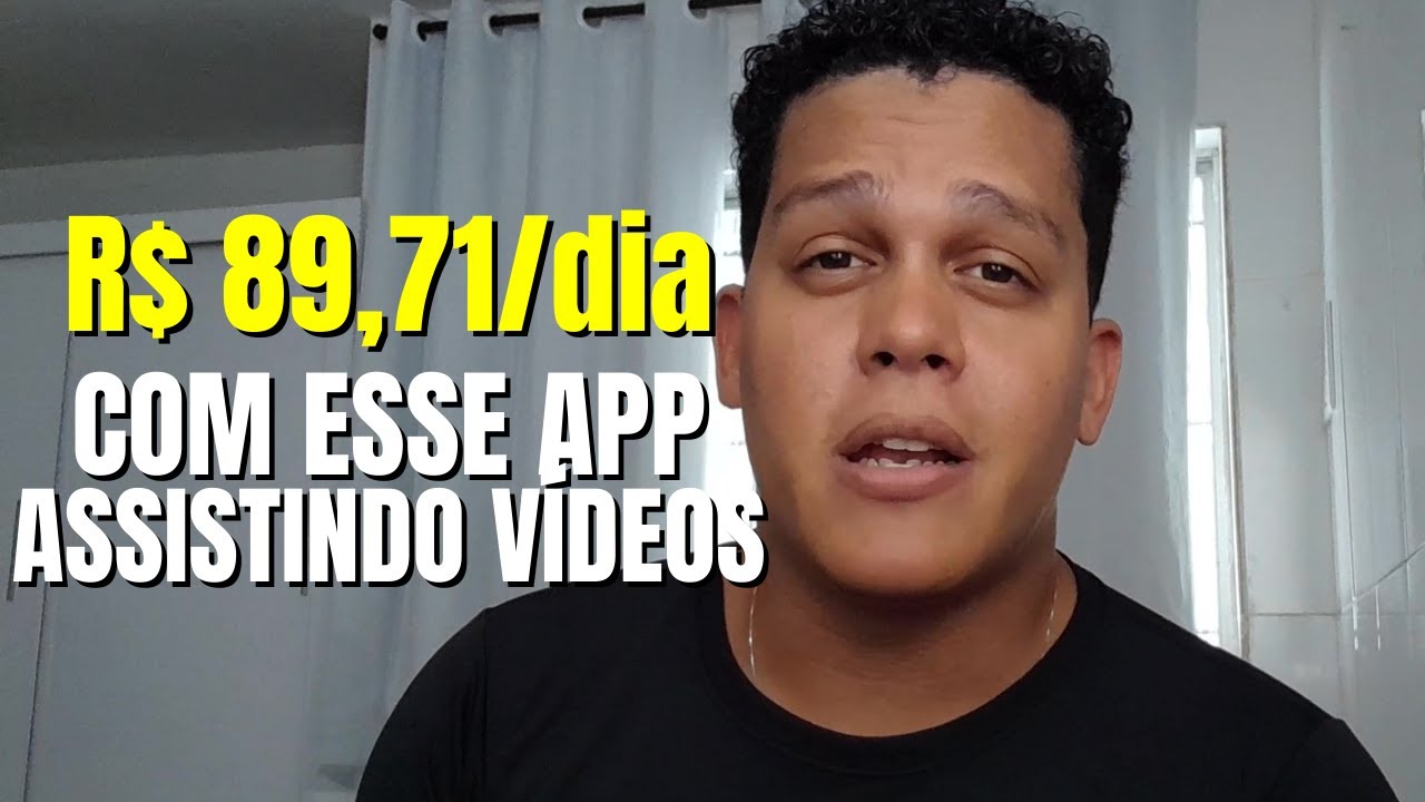 App Que Paga Para ASSISTIR VÍDEOS no CELULAR 2023 – APP PAGANDO 89,71/dia p/ ASSISTIR VÍDEOS