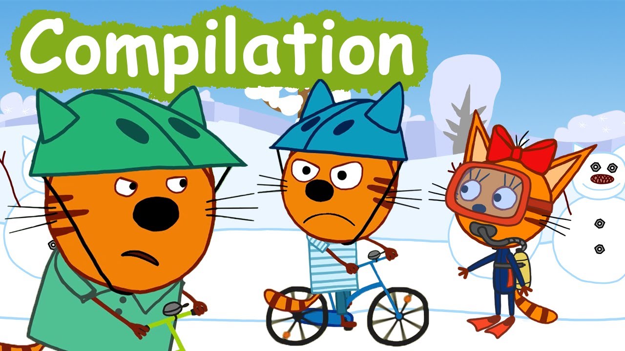 La Famille Chat | Compilation des épisodes | Dessins animés pour enfants