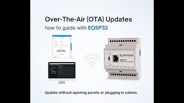 Over-the-air (OTA) updates with EQSP32 PLC