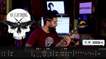 As I Lay Dying - 94 Hours Guitar cover W/TABS