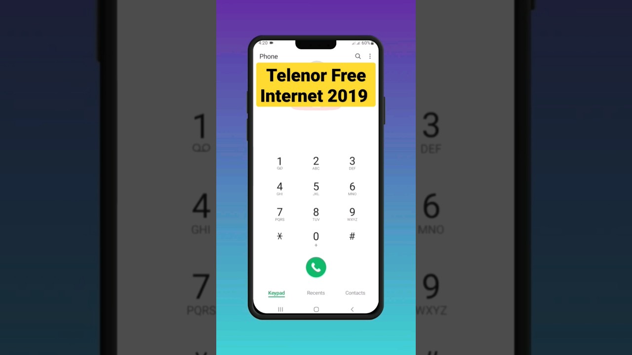 Telenor Free Internet 2019 