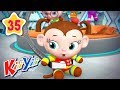 5 Little Monkeys Part 2 | Plus Lots More Nursery Rhymes | by KiiYii | Nursery Rhymes and Kids Songs