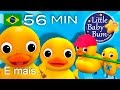 Seis Patinhos | E muitas mais Canções de Ninar | LittleBabyBum!