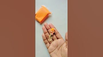 #diy paper clip 🥰|| #shorts #claycraft #craft