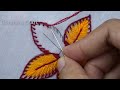 Amazing Flower Hand Embroidery - Easy Flower Embroidery Tutorial for Beginners - bordado para flores