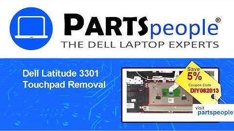 Dell Latitude 3301 (P114G001) Touchpad How-To Video Tutorial