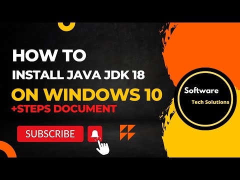 How to Install Java JDK 18 on Windows 10 and  Steps Document