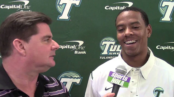 Tulane WR Justin Shackleford Oct 1