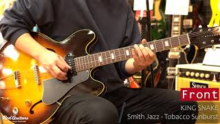Red Guitars - KING SNAKE / Smith Jazz - Tobacco Sunburst - YouTube