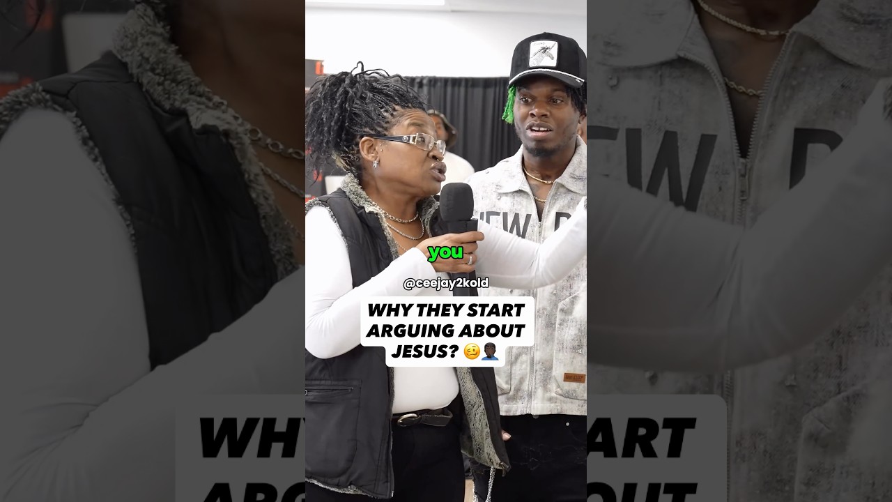 Why did they go in on eachother like this 🥴🤦🏿‍♂️ #jesus #poptheballoon #religion #argument