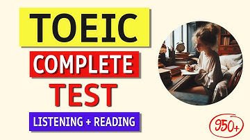 TOEIC Listening & Reading Test 2024: Complete Practice Test with Answers!