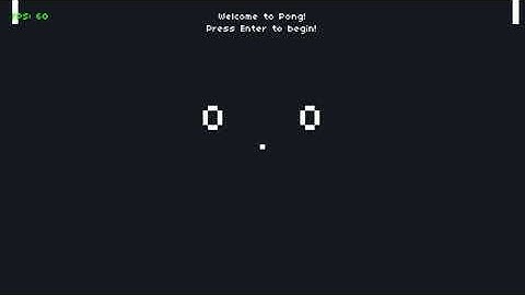 CS50 Game Development- Pong (Assignment0)- AI Update