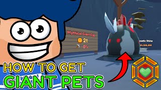 How to get GIANT Pets in Collect All Pets | Roblox