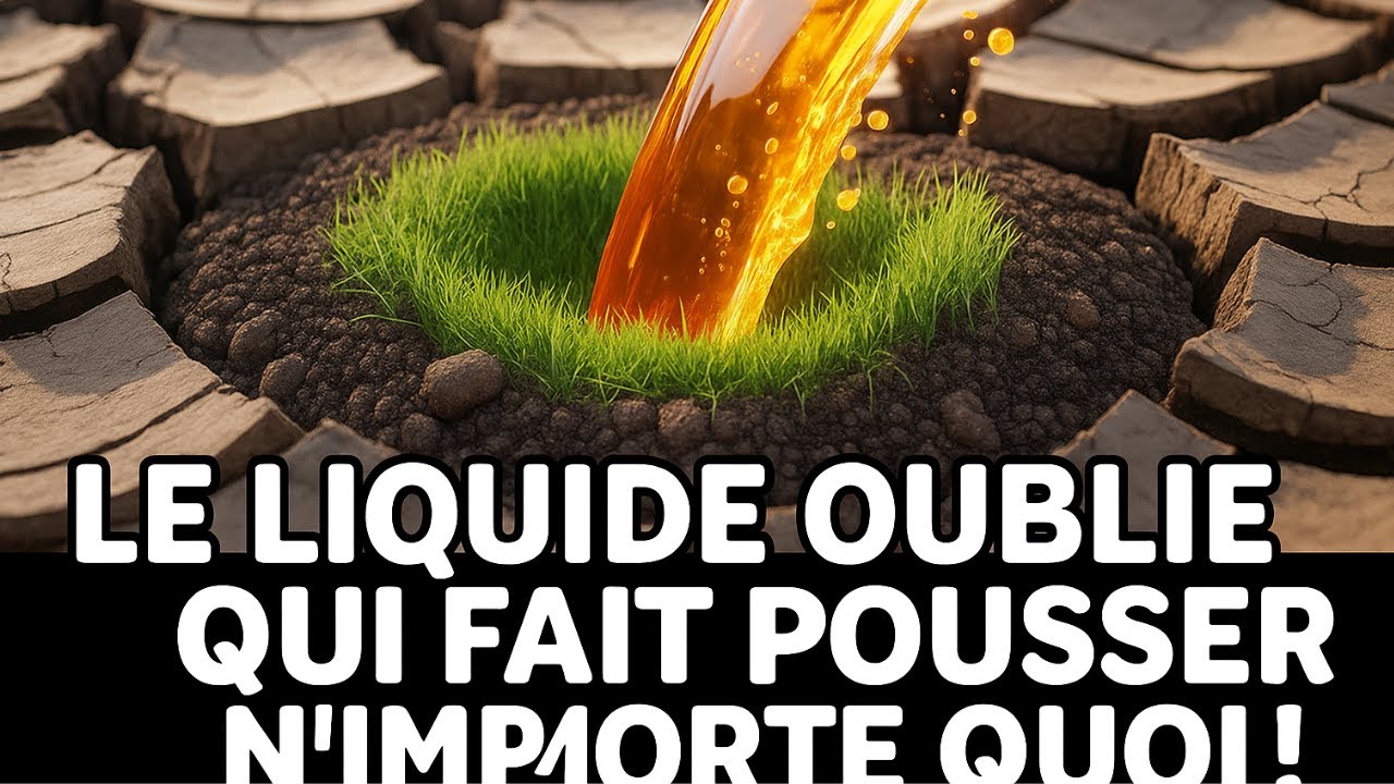 Ces 10 liquides ancestraux revitalisent instantanément les sols morts (sans engrais)