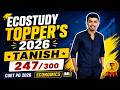🔥 CUET PG Economics Topper 2026 | Tanish Scores 247/300 | Ecostudy Success Story