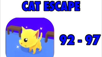 Como jogar Cat Escape: - Level 92,93,94,95,96,97 / Todos os níveis ( Android e iOS )
