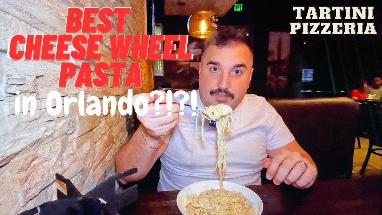 Best CHEESE WHEEL Pasta in Orlando?!?!?! YouTube
