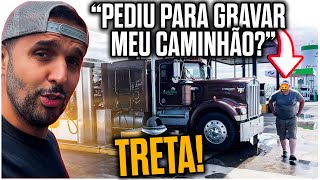 TRETA! VOCÊ ME PEDIU PARA FILMAR MEU CAMINHÃO