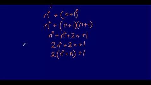 19. Algebraic Proof (GCSE Maths - Edexcel Practice Tests Set 4 - 1H)