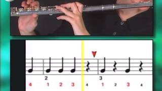 Ex004 How to Play Flute - Flute Lessons for Beginners