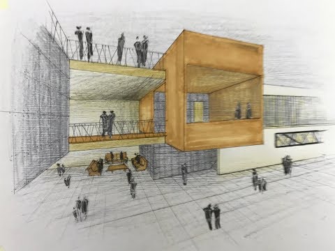    طراحی اسکیس معماری