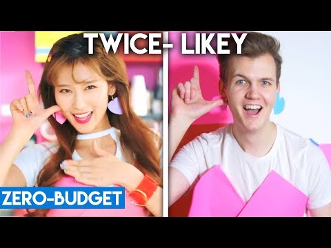 K-POP WITH ZERO BUDGET! (TWICE- LIKEY, EXO- Monster, BTS- DOPE)